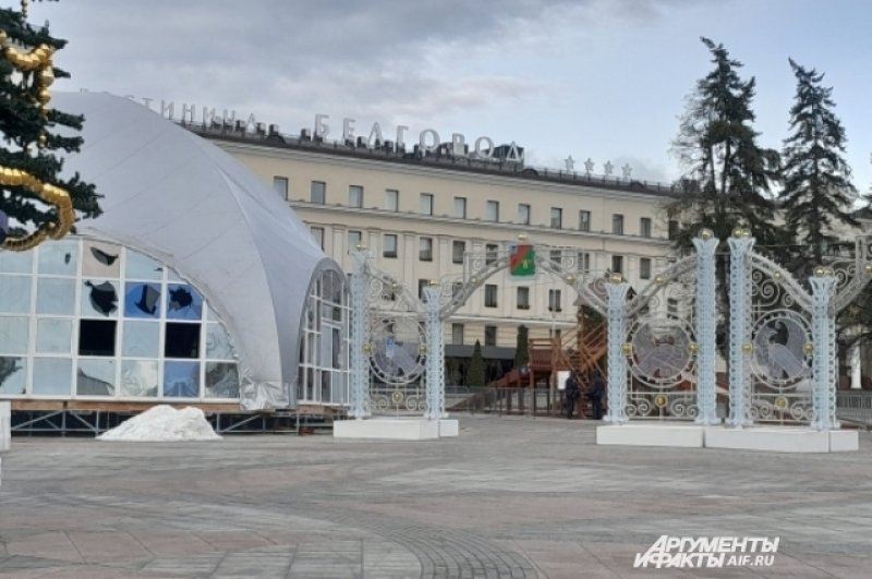 Каток на Соборной площади
