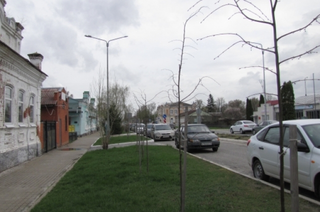 Ещё недавно центр города выглядел так.