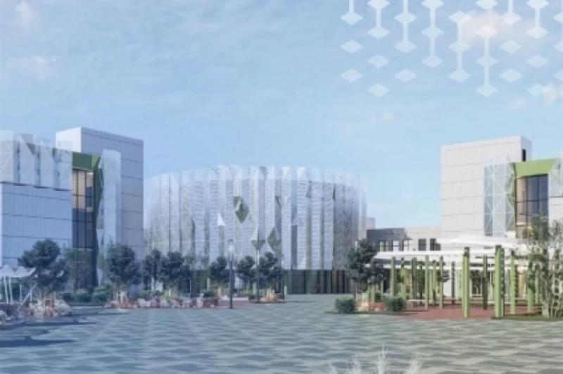 Так по проекту должна выглядеть школа № 4 в Строителе.