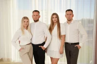 Анжела, Антон, Алёна и Артемий Овсянниковы.